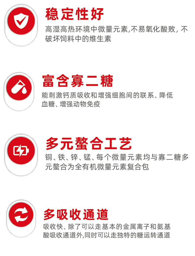 珍禽饲料添加剂特点